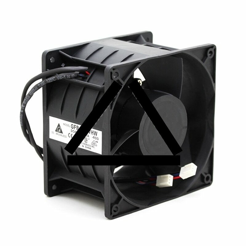 Delta GFB1248VHW-ROO DC 48V 0.93A 3 Wires Axial Cooling Fan