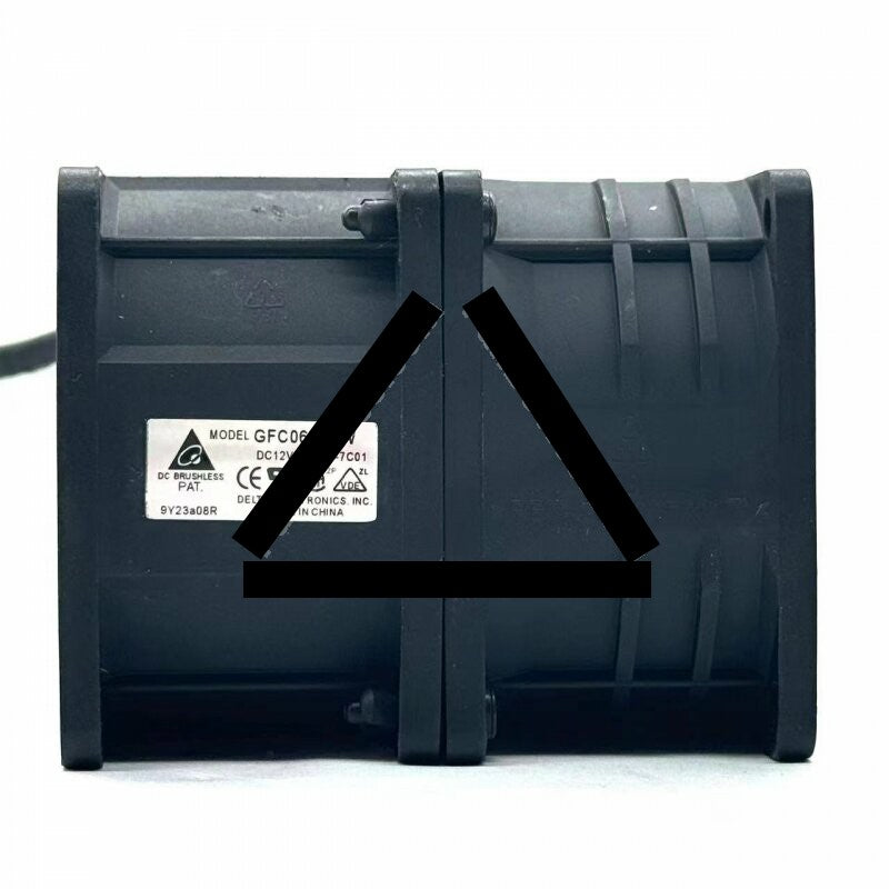 Delta GFC0612DW DC 12V 3.0A 8 Wires Axial Cooling Fan