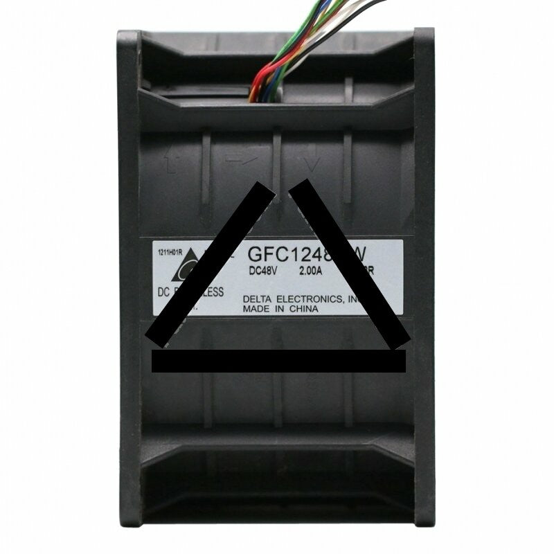 Delta GFC1248DW DC 12V 2.0A 10 Wires Axial Cooling Fan