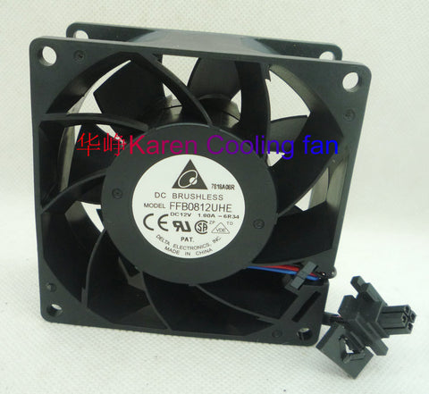 DELTA New original 8038 12V 1.8A Double ball violence Brushless DC Cooling Fan FFB0812UHE