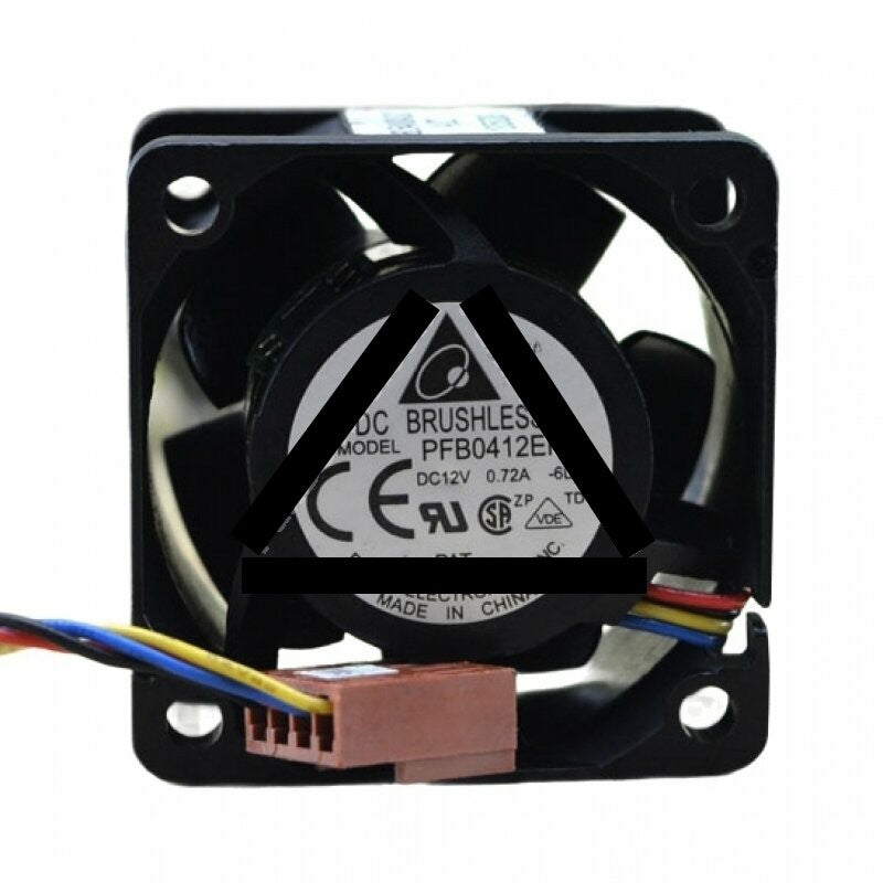 Delta PFB0412EHN DC 12V 0.72A 2 Wires / 3 Wires Axial Cooling Fan