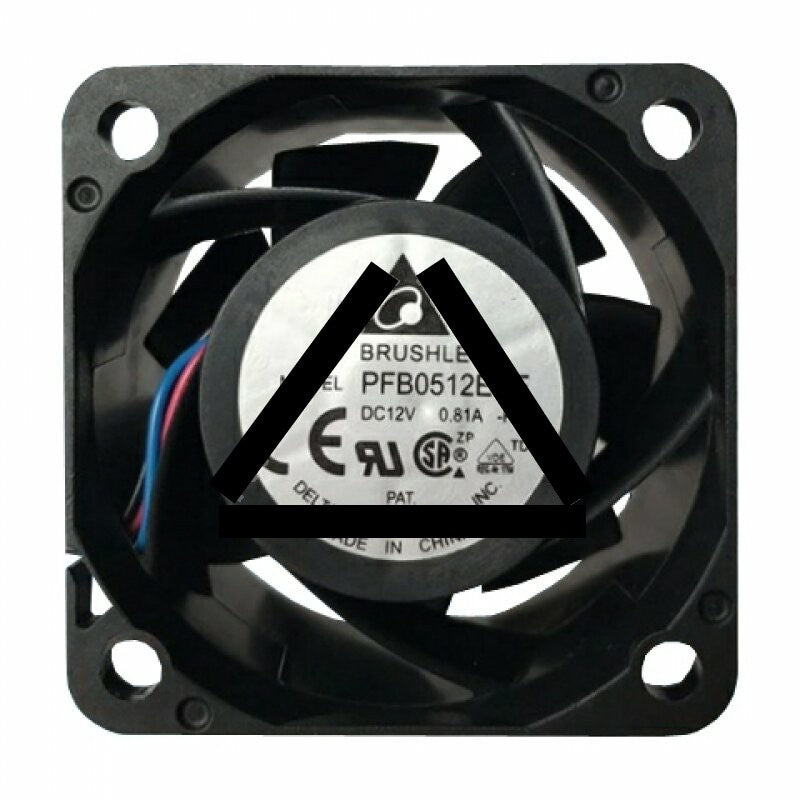Delta PFB0512EHF DC 12V 0.81A 3 Wires Axial Cooling Fan