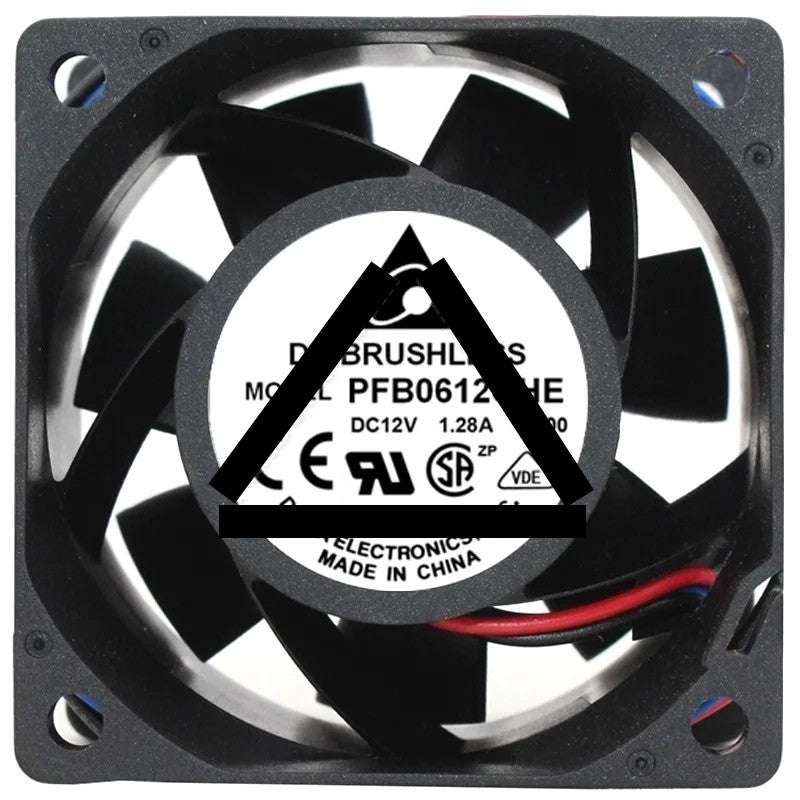Delta PFB0612GHE 12V 1.28A DC Brushless 2 / 3 Wires Axial Cooling Fan