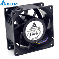 Delta PFB0812DHE 8CM 3.3A 12v 80 * 80 * 38mm Axial Cooling Fan