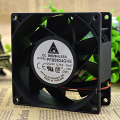 Delta PFB0924GHE 24V 0.76A ABB ACS510/550 9238 9CM 2 line inverter fan