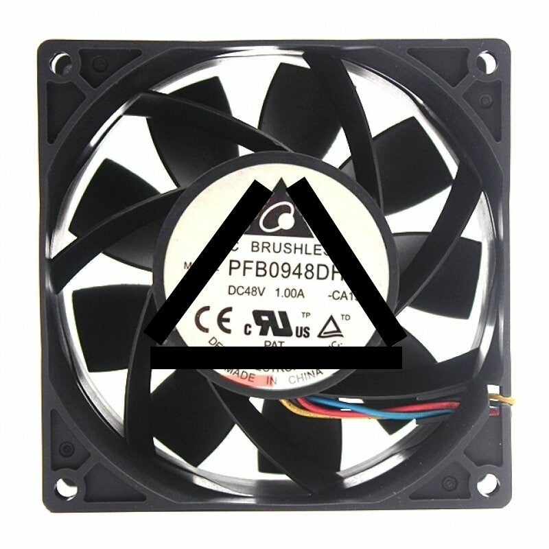 Delta PFB0948DHE DC 48V 1.00A 4 Wires Axial Cooling Fan