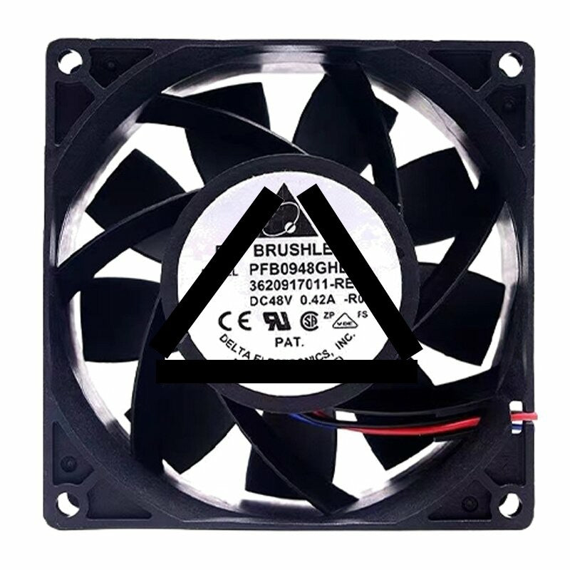 Delta PFB0948GHE DC 48V 0.42A 9038 Axial Brushless Cooling Fan