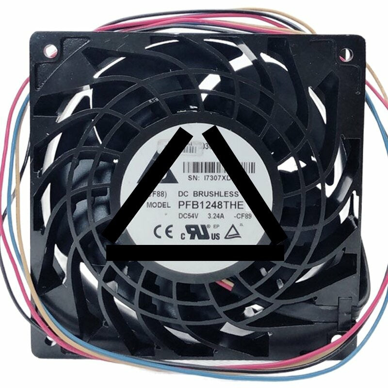 Delta PFB1248THE DC 54V 3.24A 12038 Axial Cooling Fan