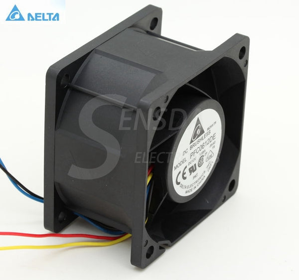 Delta PFC0612DE 6CM 60MM 6038 DC 12V 1.68A server inverter Cooling FANs cpu cooler heatsink