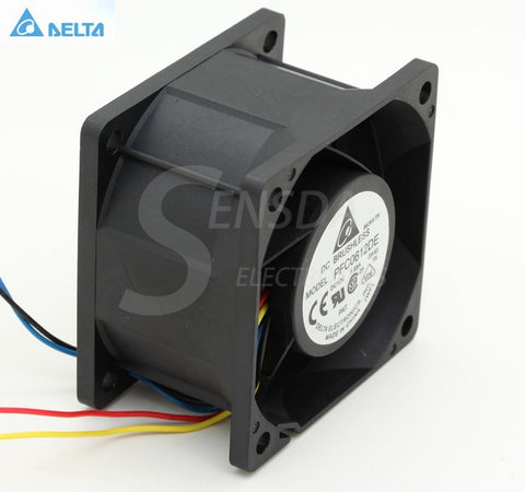 Delta PFC0612DE 6CM 60MM 6038 DC 12V 1.68A server inverter Cooling FANs cpu cooler heatsink