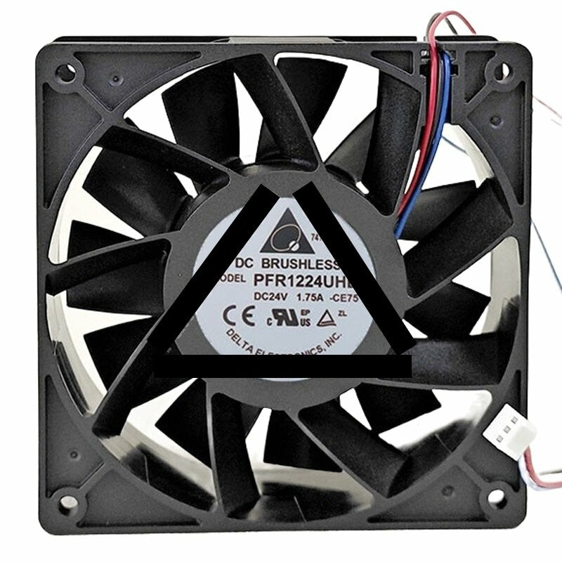 Delta PFR1224UHE DC 24V 1.75A 12038 Axial Cooling Fan