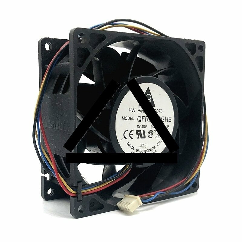 Delta QFR0948GHE DC 48V 0.39A 2 Wires / 4 Wires Axial Cooling Fan