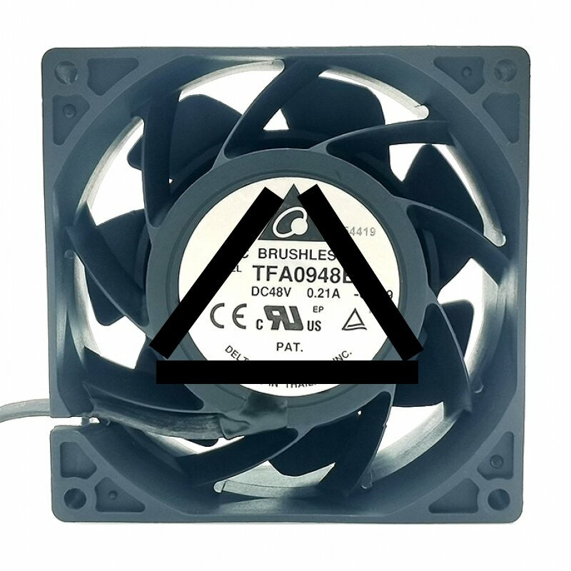 Delta TFA0948BE DC 48V 0.21A 2 Wires / 3 Wires / 4 Wires Axial Cooling Fan