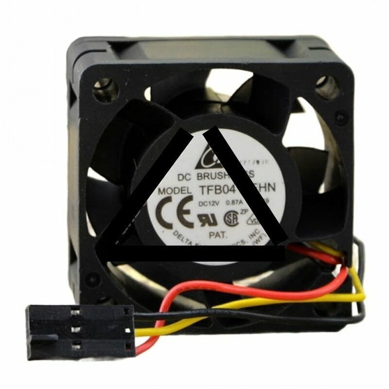 Delta TFB0412EHN DC 12V 0.87A 2 Wires / 3 Wires / 4 Wires Axial Cooling Fan