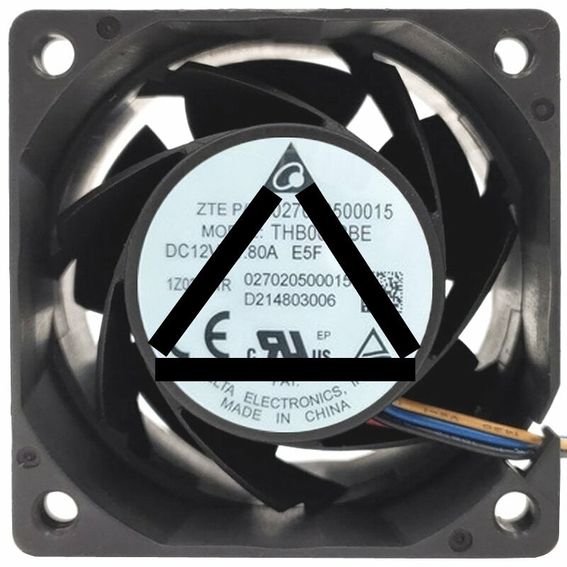 Delta THB0612BE 12V 1.80A 4 Wires PWM Axial Cooling Fan