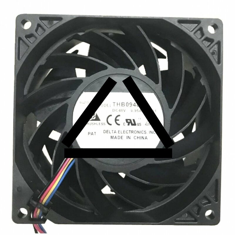 Delta THB0948AE DC 48V 0.95A 2 Wires / 3 Wires / 4 Wires Axial Cooling Fan