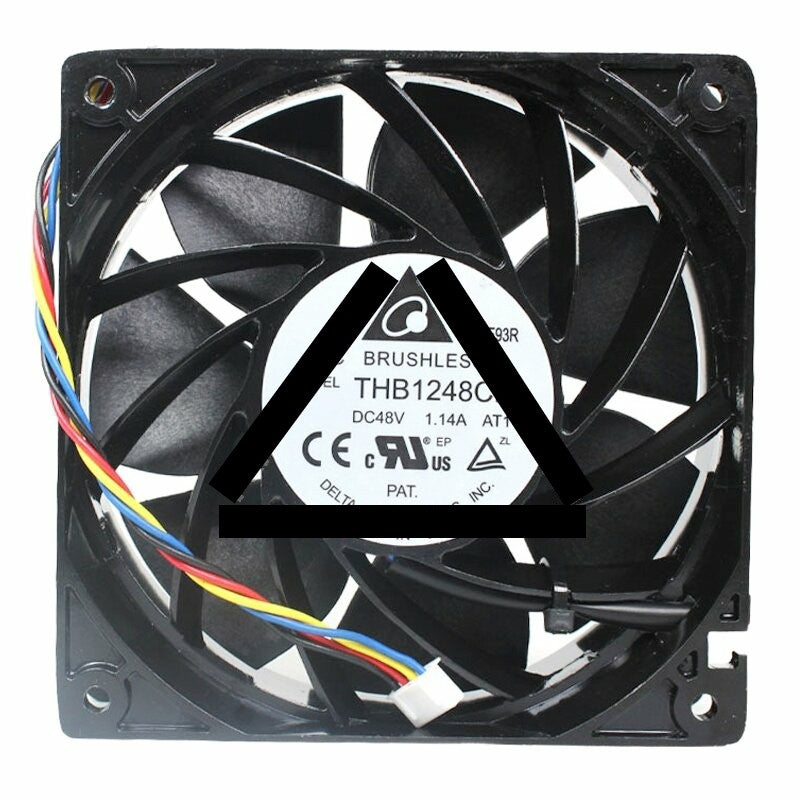 Delta THB1248CE DC 48V 1.14A 12038 Axial Brushless Cooling Fan