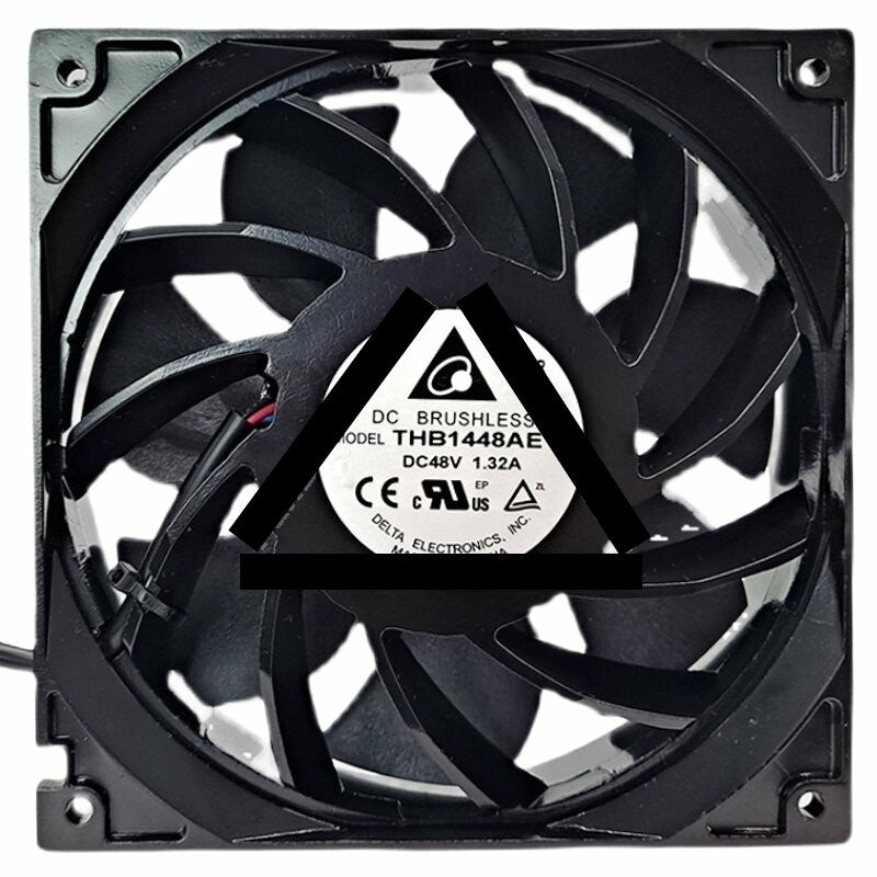 Delta THB1448AE 48V 1.32A DC Brushless 6100RPM 325CFM Axial Cooling Fan