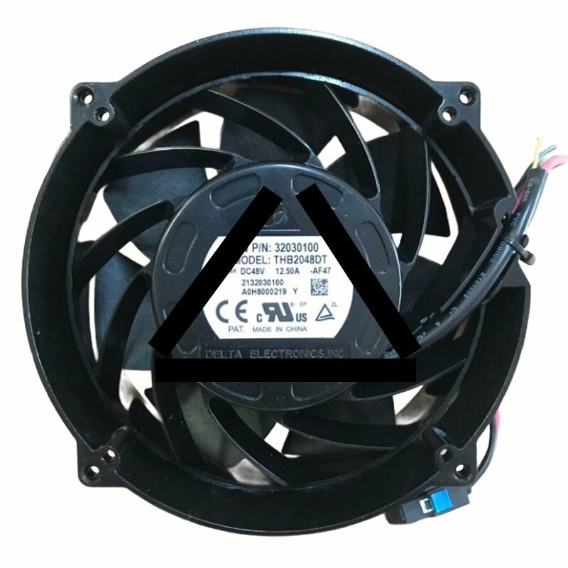 Delta THB2048DT DC 48V 12.50A 4 Wires Axial Cooling Fan
