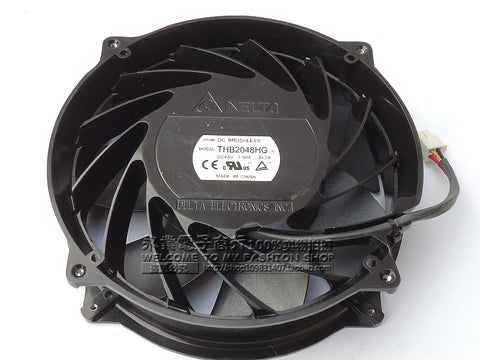 Delta THB2048HG -BL28 DC 48V 7.00A 4-wire Server Round Fan