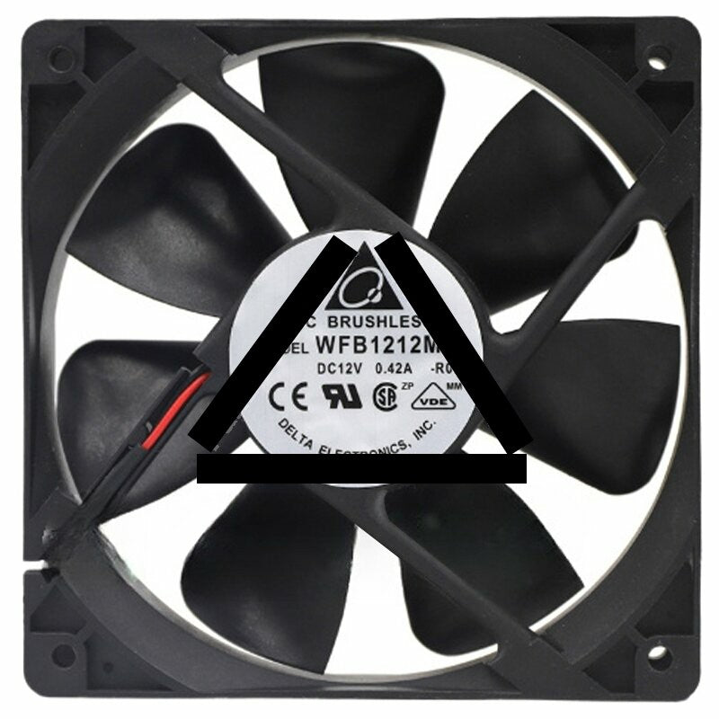 Delta WFB1212ME 12V 0.42A 2 / 3 Wires Brushless Axial Fan