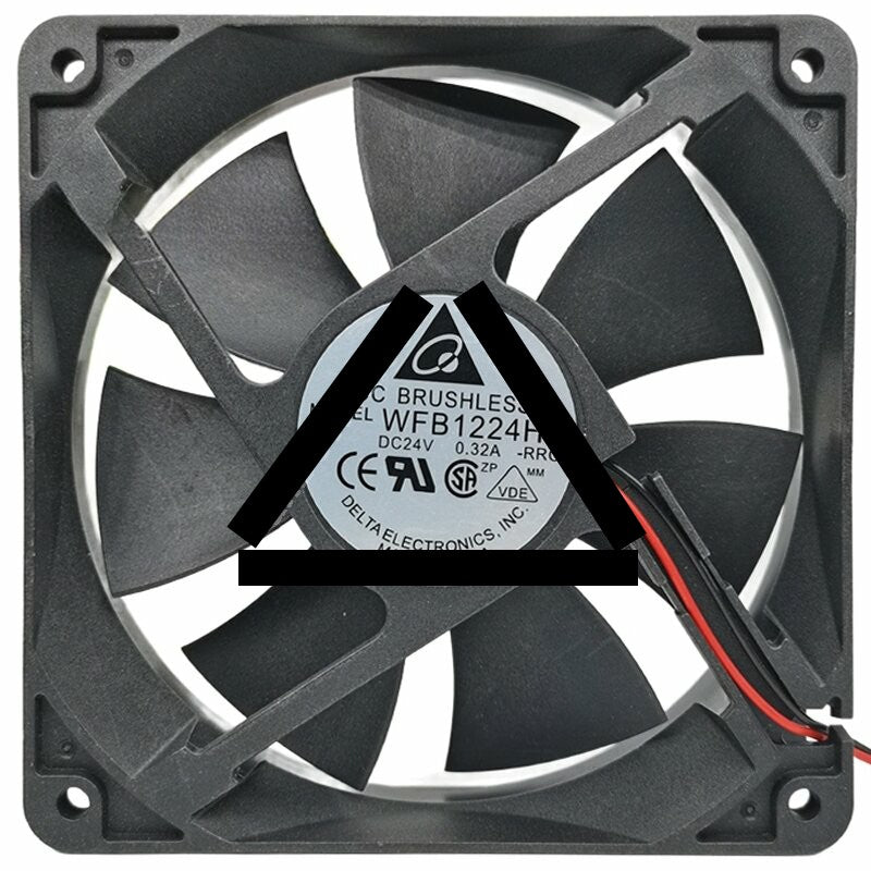 Delta WFB1224HH 24V 0.32A DC Brushless Axial Cooling Fan