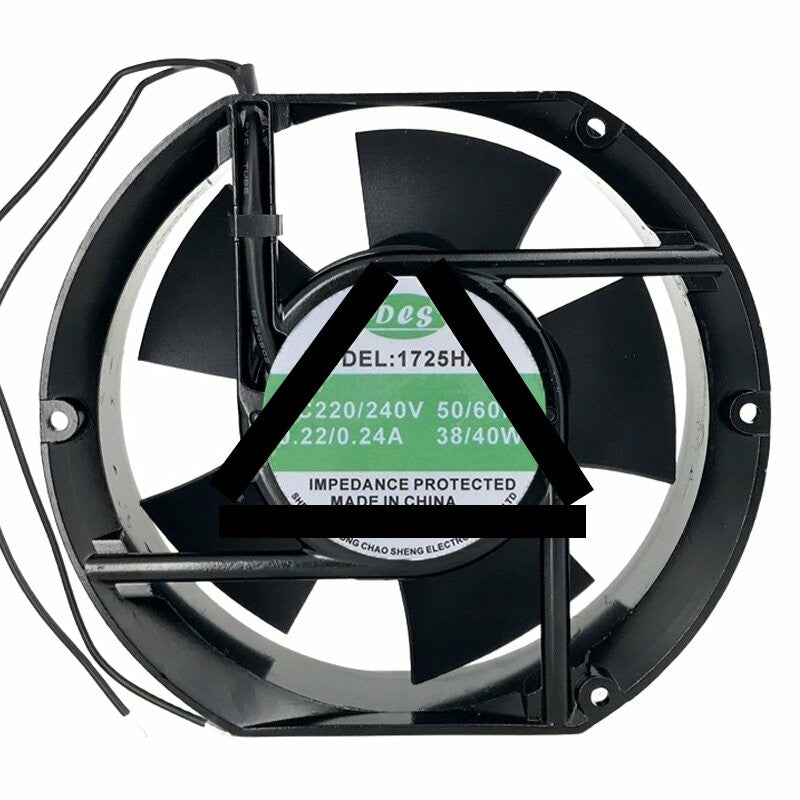 DES 1725HA2 AC 220/240V 0.22/0.24A 38/40W 17251 Axial Cooling Fan