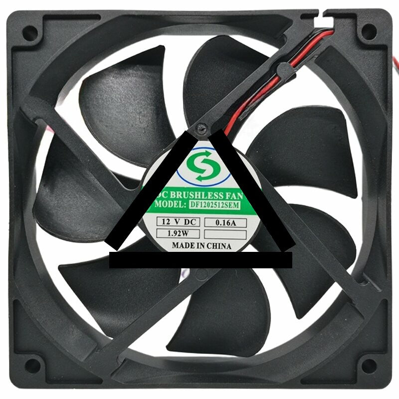 DF DF1202512SEM 12V 0.16A 1.92W DC Brushless Cooling Fan