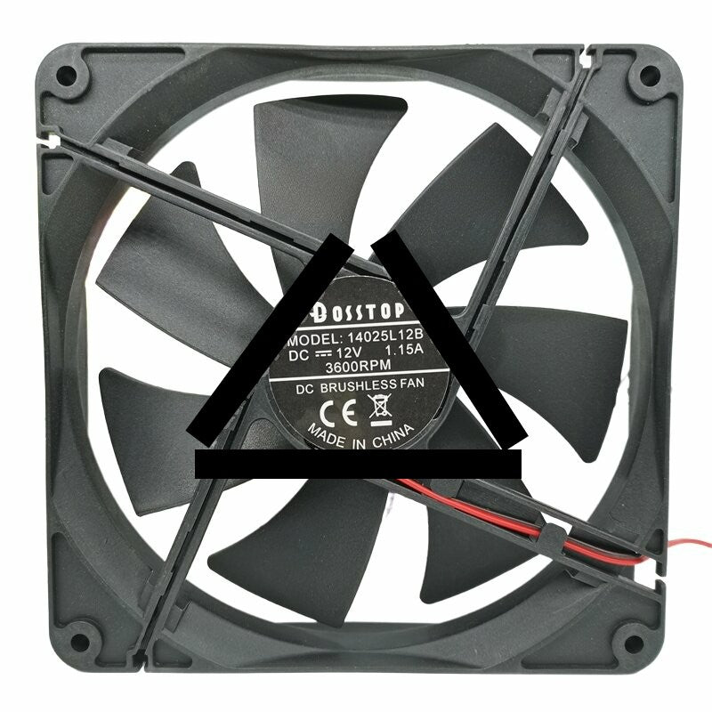 DOSSTOP 14025L12B DC 12V 1.15A 14025 Brushless Axial Cooling Fan