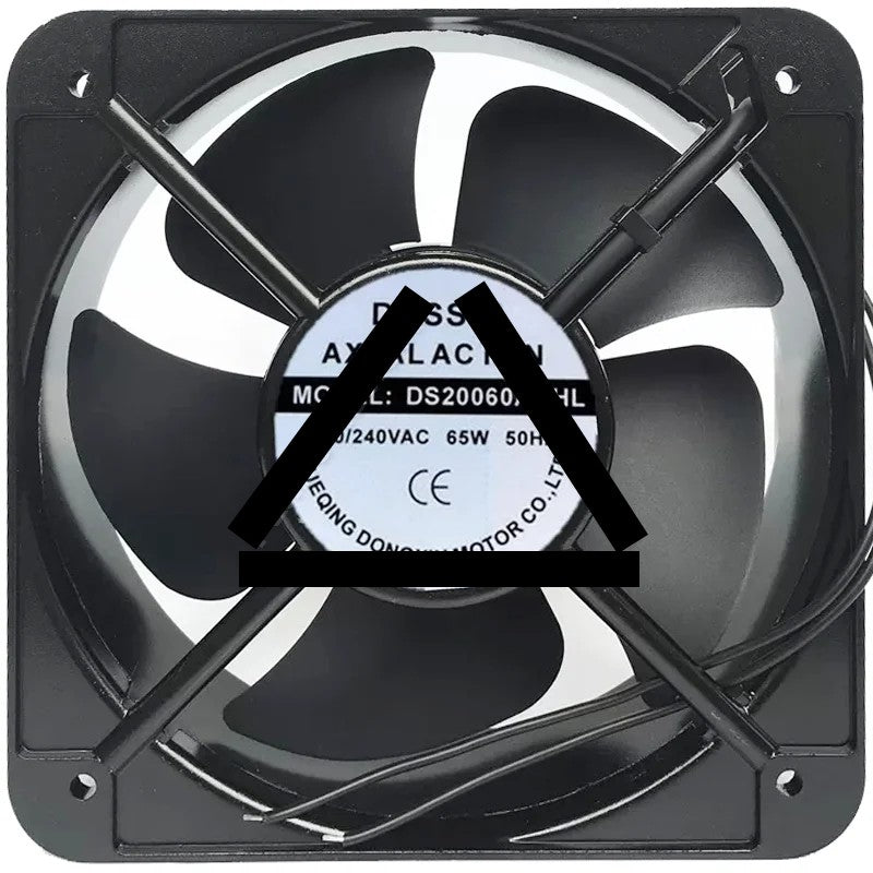 DOSSY DS20060ABHL AC 220/240V 65W 2 Wires Axial Cooling Fan