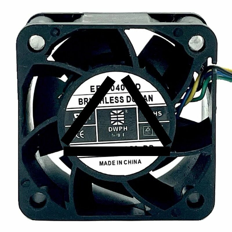 DWPH EFC-04012D DC 12V 0.65A 4028 Axial Brushless Cooling Fan