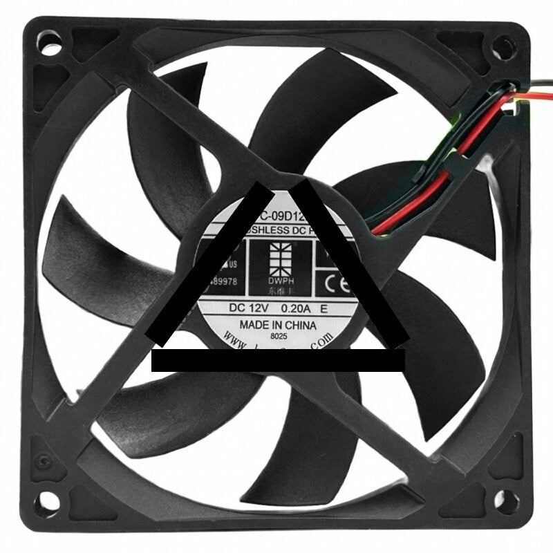 DWPH EFC-09D12M DC 12V 0.20A 9020 Brushless Axial Cooling Fan