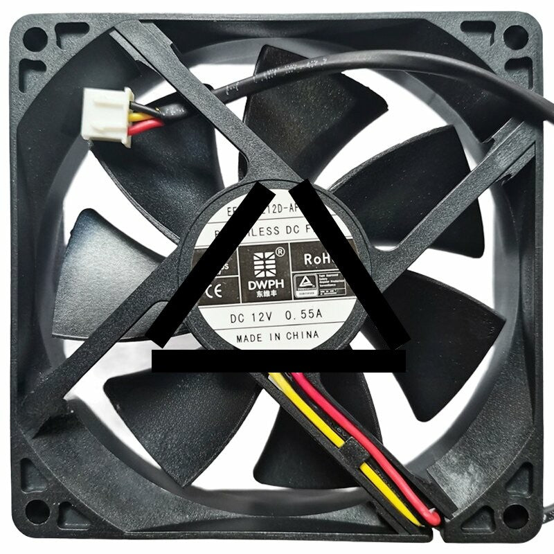 DWPH EFC-09E12D-AF02 12V 0.55A 2 / 3 Wires 9025 DC Brushless Axial Fan