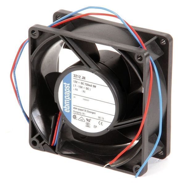 Ebm-Papst 3-5/8&amp;#8243; Square Axial Fan 12VDC 3212JH