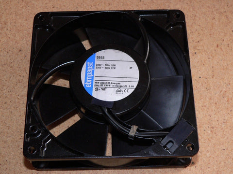 Ebm-papst Axial Fan 5958 230VAC 50/60Hz 18/17W Ebmpapst 2 Connector