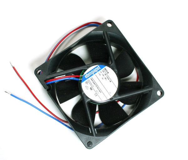 Ebm Papst Axial Fan 80mm 12Vdc 80mm x 80mm x 25mm 8412N 88K2750