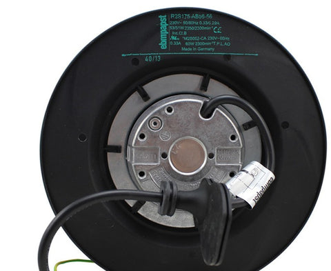 Ebm Papst R2S175-AB56-56 AC 230V 0.29~0.33A 51~53W 175x175mm Server Round Cooling Fan