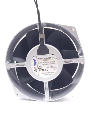 ebm-papst W2S130-AA25-71 Server Round Fan AC 115V 41/38W 50/60Hz 172x150x55mm 2-wire