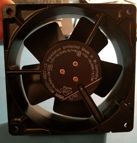EBM W2S107-AB07-13 115V impedance proteched cooling fan