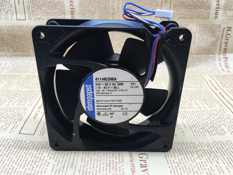 ebmpapst 4114N/2H6A 24V 2.5A 60W cooling fan