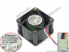 ebmpapst 412J/2HH Server Square fan DC 12V 3.25W