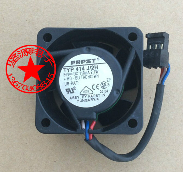 ebmpapst 414 J/2H DC 24V 2.7W 40x40x25mm Server Square Fan