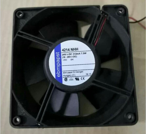 ebmpapst 4214NHH Server Square Fan DC 24V 7.W 2-wrie 120x120x38mm