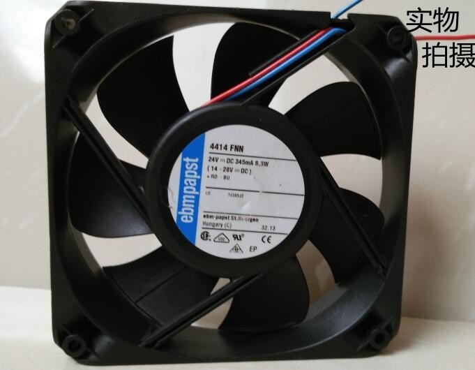 Original Ebmpapst 4414FNN 119X25.4MM 24V fan