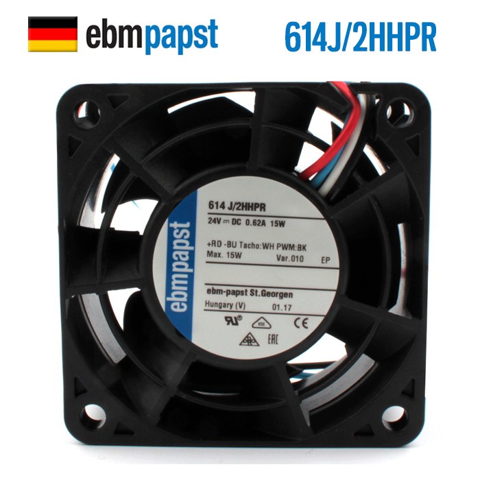 Sanyo 9PH0412P3J033 12V 0.35A double ball bearing cooling fan