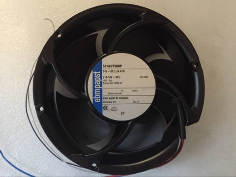 ebmpapst 6314/2TDHHP DC 24V 67W Axial Ball Bearing Fan