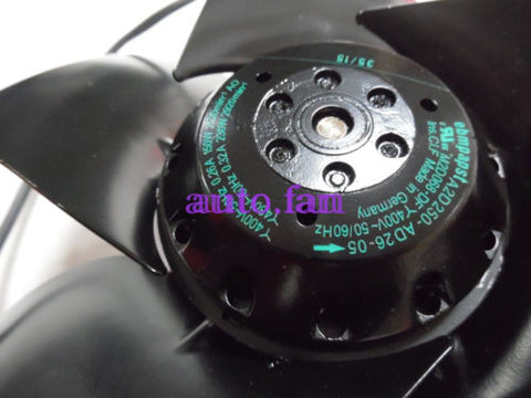 ebmpapst A2D250-AD26-05 Fan M2D068-DF for Siemens Spindle Motor 1PH716 Series