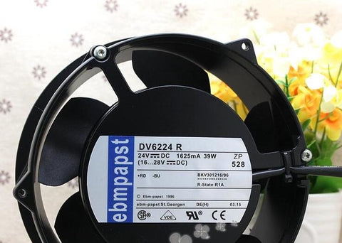 Ebmpapst DV6224R 24V 39W 1.625A 172*51MM the inverter fan ACS800 DV 6224 R