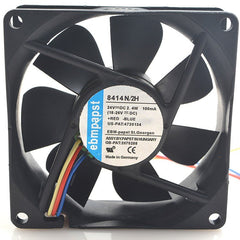 Ebmpapst TYP 8414 N/2H 24V 2.4W 8cm 8025 3Pin cooling fan