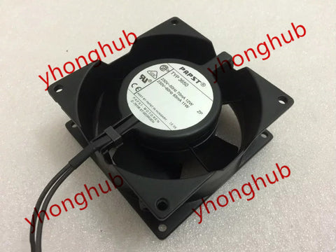 ebmpapst TYP3650 TYP 3650 AC 230V 12/11W 90x90x38mm Server Square fan